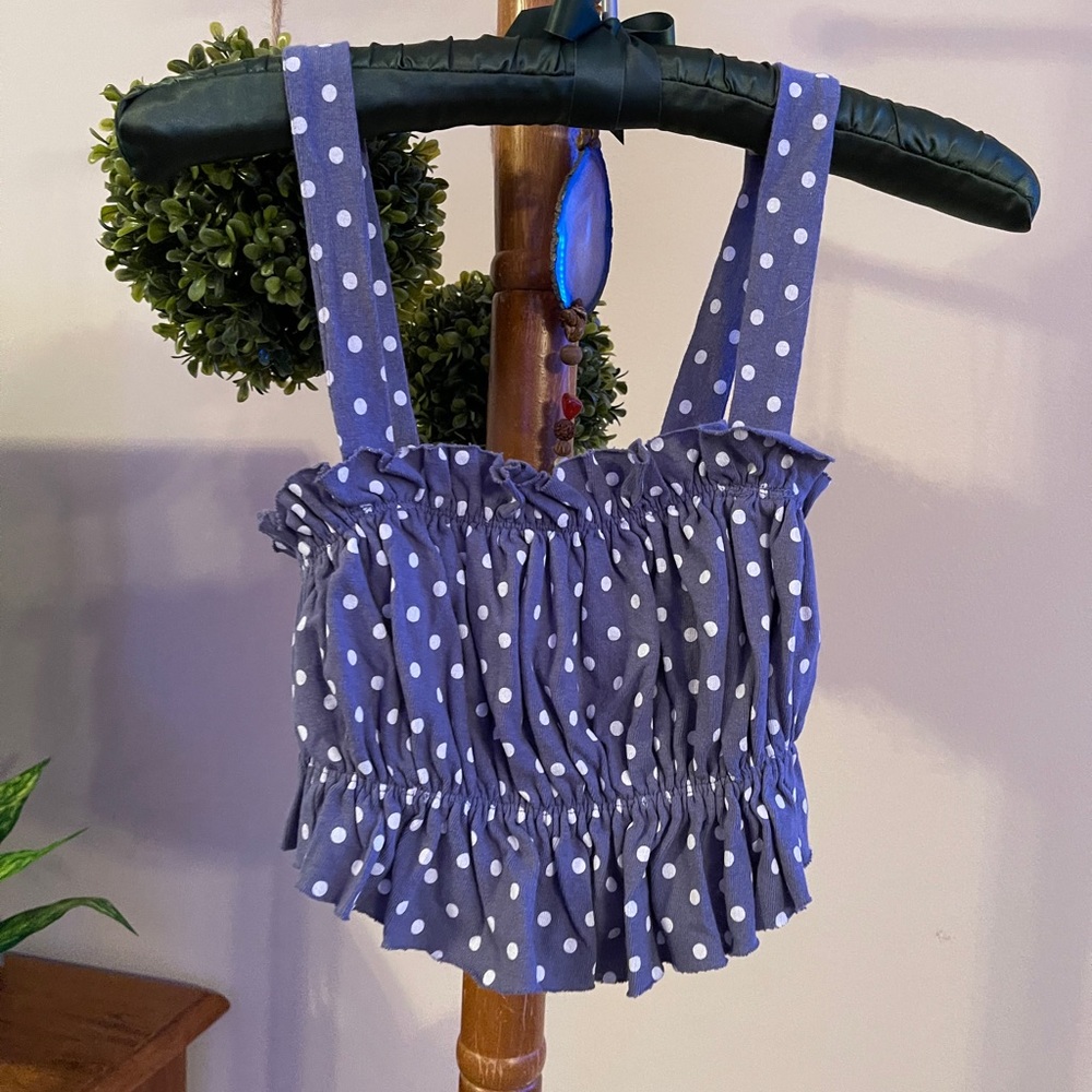 polka dot tank top